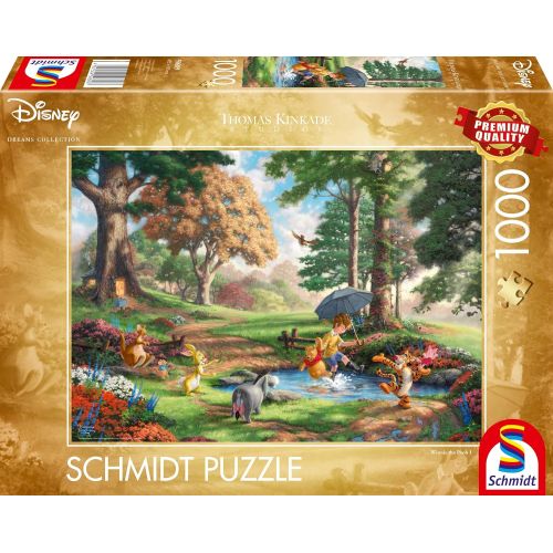  Schmidt Winnie The Pooh Disney Thomas Kinkade Jigsaw Puzzle 1000 59689