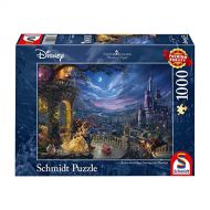 Schmidt Thomas Kinkade: Disney The Beauty and The Beast Jigsaw Puzzle (1000 Piece)