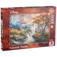 Schmidt Spiele 59486 Thomas Kinkade: Disney Bambi Jigsaw Puzzle, Multi Colour