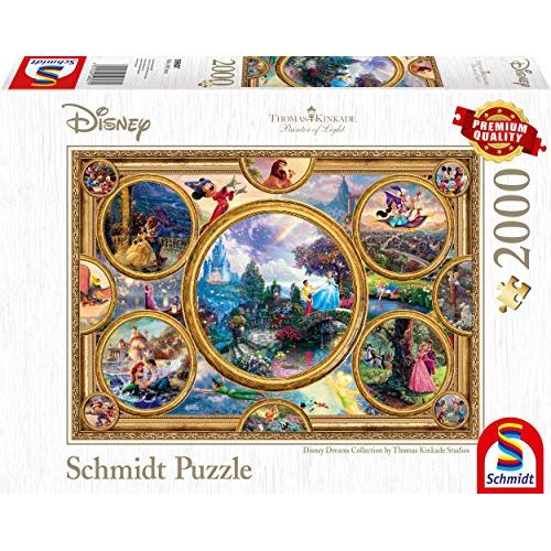  Schmidt Thomas Kinkade: Disney Dreams Collection Jigsaw Puzzle (2000 Piece)
