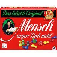 [아마존핫딜]Schmidt Spiele 49020 Mensch argere Dich Nicht Jubilaumsausgabe, mit Figuren und Wuerfeln aus Holz, Laufspiel, bunt