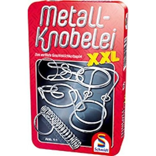  [아마존 핫딜]  [아마존핫딜]Schmidt Spiele 51234 Metall-Knobelei XXL, Bring Mich mit Spiel in der Metalldose