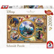 [아마존 핫딜]  [아마존핫딜]Schmidt Spiele Puzzle 59607 Thomas Kinkade, Disney Dreams Collection, 2000 Teile Puzzle, bunt