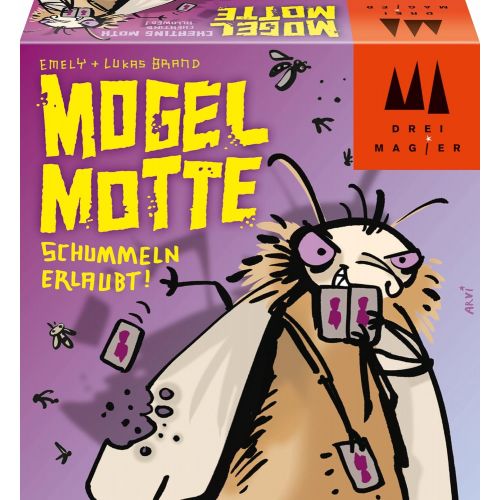  [아마존 핫딜] [아마존핫딜]Schmidt Spiele 40862 Mogel Motte, Drei Magier Kartenspiel