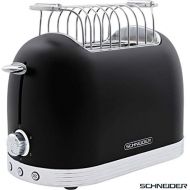 Schneider Toaster SL T2.2 B, schwarz/Chrom