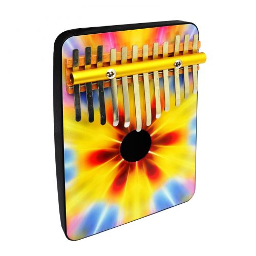  Schoenhut Tie Dye 12 Note Thumb Piano