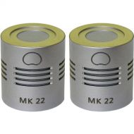 Schoeps MK 22 Microphone Capsule (Matched Pair, Nickel Finish)