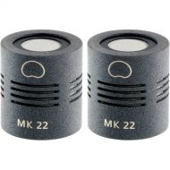 Schoeps MK 22 Microphone Capsule (Matched Pair, Matte Gray)