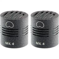 Schoeps MK 4 Microphone Capsule (Matched Pair, Matte Gray)