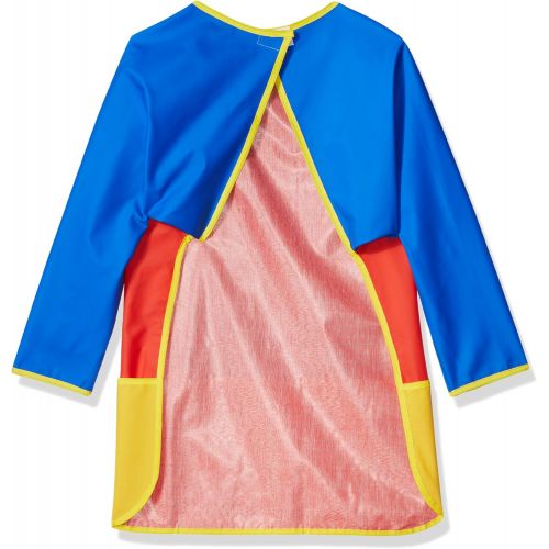  [아마존베스트]School Smart Full Protection Vinyl Smock, 6 to 8 Years, Multiple Colors