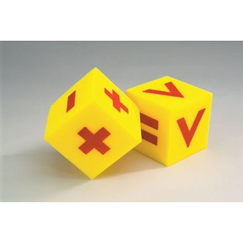  School Specialty Foam Operations 3” Over-sized Dice (Set of 2)