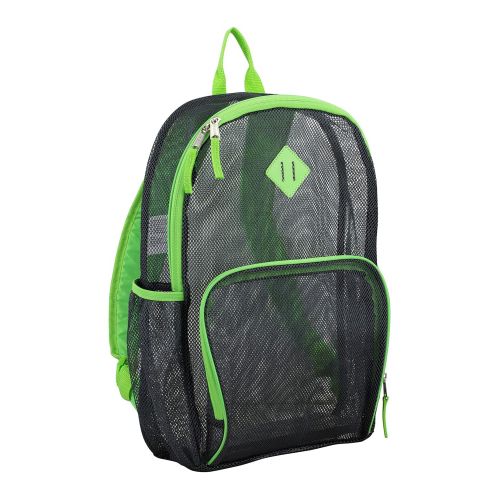  School-Backpack School Backpack. This Mesh Cute Rucksack, Knapsack, Haversack Bag Suitable For Kids, Teens & Adults. Best For Carry On, Books & All School & Study Supplies. W/Padded Adjustable Str