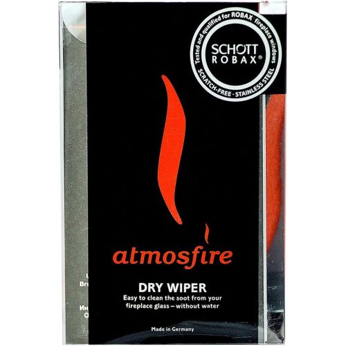  Schott Robax Atmosfire Dry Wiper Cleans Hot Glass to a Crystal Clear Finish Without Water, Chemicals or Mess