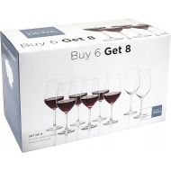 Schott Zwiesel Forte Tritan Crystal Stemware Collection Burgundy/Light Red & White Wine Glasses, 1 Count (Pack of 1), Clear