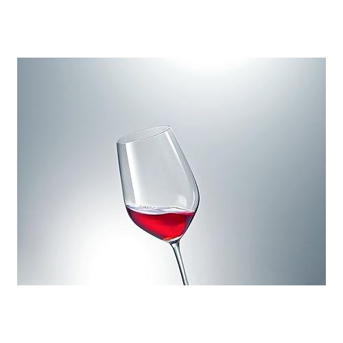  Schott Zwiesel Forte Tritan Crystal Stemware Collection Burgundy/Light Red & White Wine Glasses, 1 Count (Pack of 1), Clear