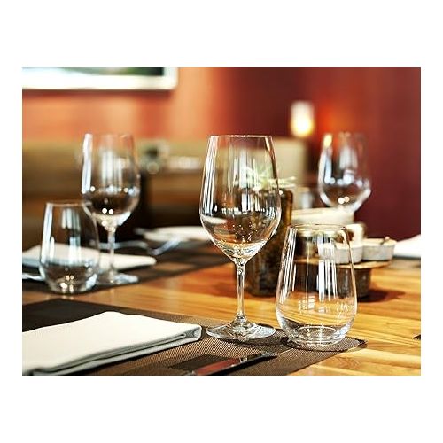  Schott Zwiesel Forte Tritan Crystal Stemware Collection Burgundy/Light Red & White Wine Glasses, 1 Count (Pack of 1), Clear