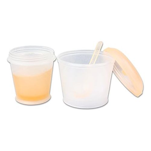  [아마존베스트]Schramm Muesli-to-Go Mug, Yoghurt Cup, 7 Colours Muesli Cup With Integrated Cooling Compartment and Spoon, Muesli / Yoghurt Container For On The Go