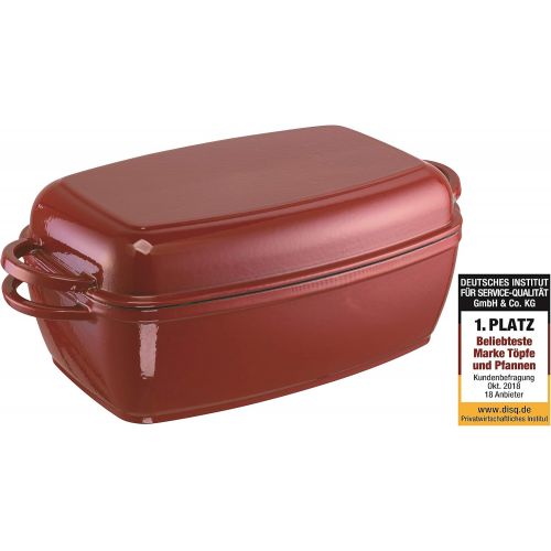  Schulte-Ufer 1664-32 r Multi-Brater Rustika 32 cm (rot)