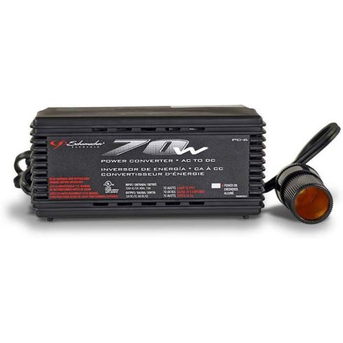  [아마존베스트]Schumacher PC-6 70W 12V AC to DC Power Converter