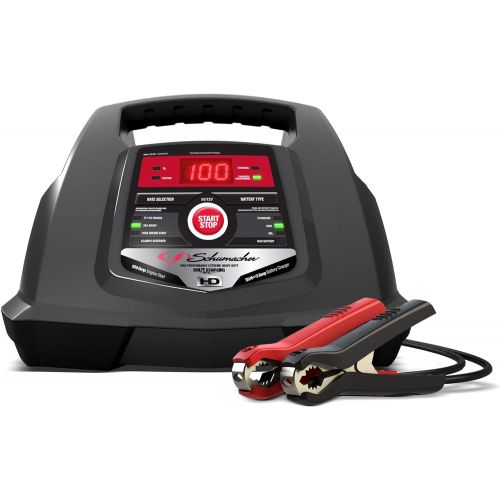  Schumacher SC1281 6/12V Fully Automatic Battery Charger and 30/100A Engine Starter with Advanced Diagnostic Testing