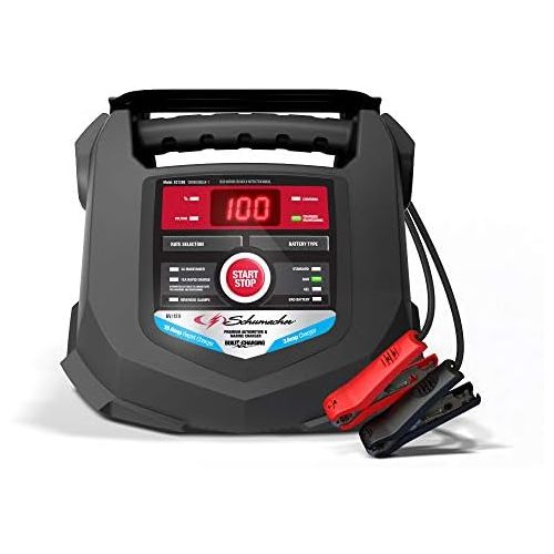 Schumacher SC1280 6/12V Rapid Battery Charger and 15A Maintainer
