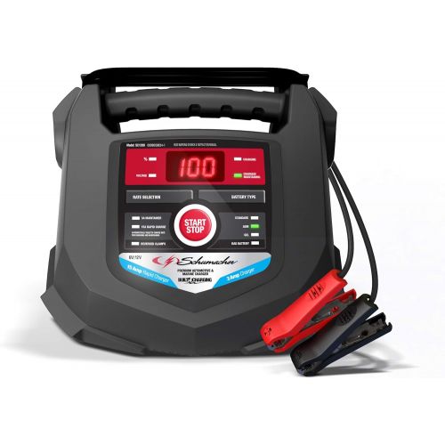  Schumacher SC1280 6/12V Rapid Battery Charger and 15A Maintainer