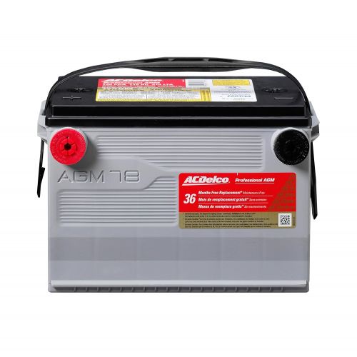  Schumacher ACDelco 78AGM Professional AGM Automotive BCI Group 78 Battery