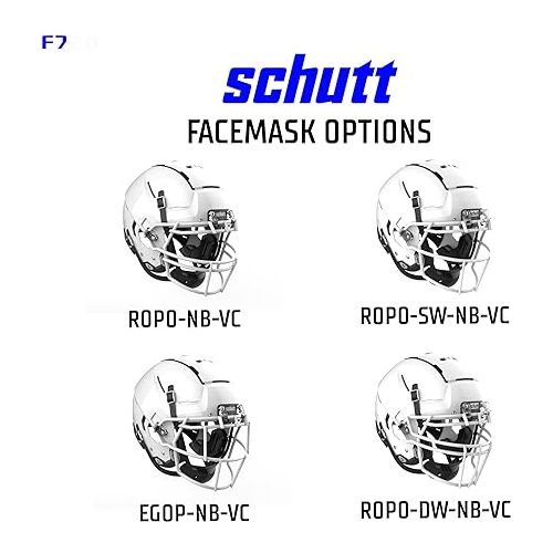  F7 2.0 Collegiate Football Helmet