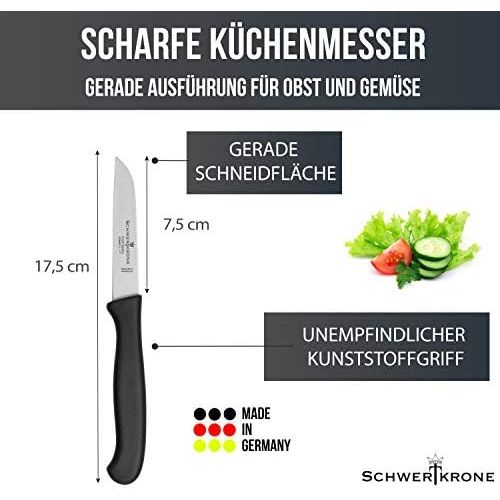  [아마존베스트]Schwertkrone Paring Knife / Vegetable Knife
