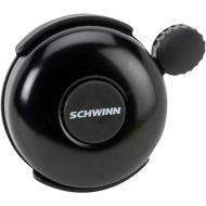 Schwinn Classic Black Bike Bell, Bicycle Accessories, Kids and Adult Bikes, Easy Installation, Loud Ringing Sound