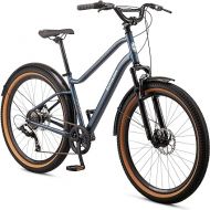 Schwinn Vega CE and Inline Version Adult Hybrid Comfort Bike, 27.5-Inch Wheels, 15.5-18.5-Inch Alloy Aluminum Comfort Frame, 7 or 8-Speed Twist Shifters, Mechanical Disc Brakes