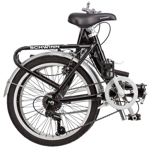  Schwinn Loop Adult Folding Bicycle, 20-Inch Wheels, 7-Speed