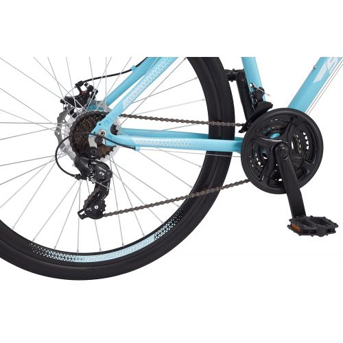  Schwinn GTX 2 Womens Dual Sport 700c Wheel Bicycle, Blue, 16/Small Frame Size
