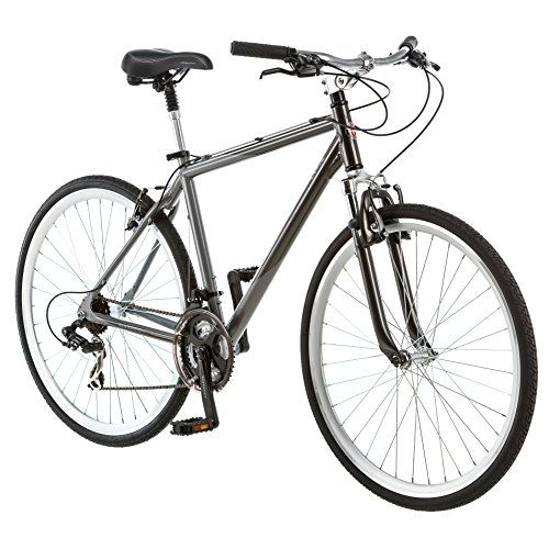  Schwinn Capital 700c Mens Hybrid Bicycle, Medium frame size, grey