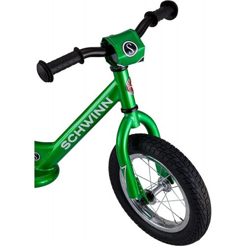  [아마존베스트]Schwinn Balance Bike, 12 Wheels, Green