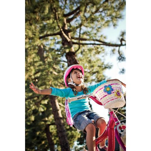  Schwinn Girls Bicycle Basket, Kids Front Bike Accessory