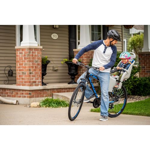  Schwinn Deluxe Bicycle Mounted Child Carrier/Bike Seat For Children, Toddlers, and Kids