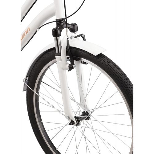  Schwinn Regioneer Adult Hybrid Comfort Bike, 26-Inch Wheels, 7-Speed, Steel Frame, Alloy Linear Brakes, Multiple Colors