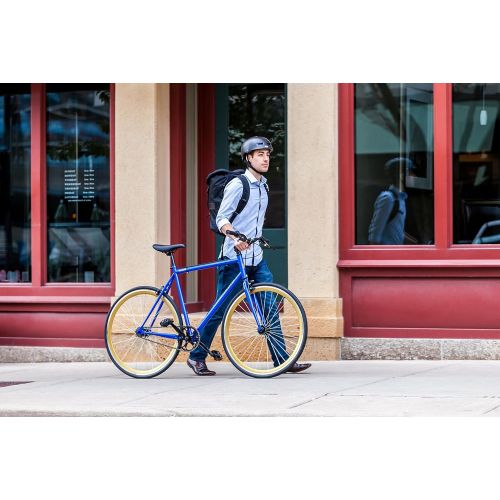  Schwinn Kedzie Single-Speed Fixie Road Bike, Lightweight Frame for City Riding