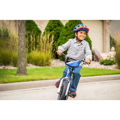  Schwinn Koen & Elm Toddler and Kids Bike, 16-Inch Wheels, Training Wheels Included, Blue