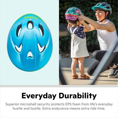  Schwinn Kids Bike Helmet Classic Design, Toddler and Infant Sizes, Multiple Colors