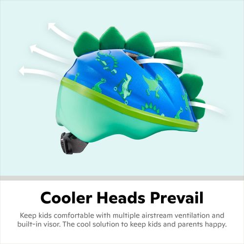  Schwinn Kids Bike Helmet with 3D Character Features, Infant and Toddler Sizes