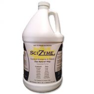 SciZyme - Fresh 500 Concentrate - Enzyme Based Eliminator and Control Odors and Ammonia in Cooler Rooms, Barns, Trailers, Kennels, Concrete (1 Gallon)