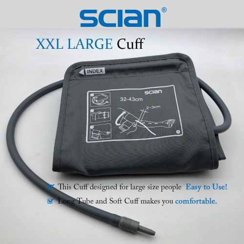  Scian LD-576 Talking Blood Pressure Monitor Kit with Upper Arm XXL Cuff(12.6-16.9 inch / 32-43 cm),FDA...