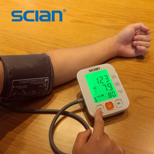  Scian Upper Arm Talking Digital Blood Pressure Monitor LD-537-Digital BP Meter with Large Display, Upper...