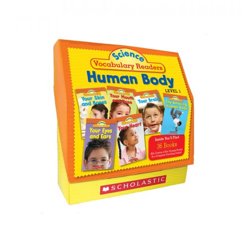  Science Vocabulary Readers Set: Human Body by Scholastics Teacher