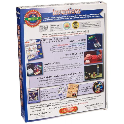  Science Wiz Inventions with Workbook