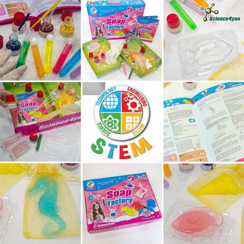  Science4you Soap Factory Kit Science Experiment Kit