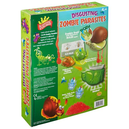 Scientific Explorer Kids Disgusting Zombie Parasites Science Kit
