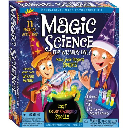  Scientific Explorer Magic Science for Wizards Only Kit